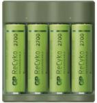 GP USB Everyday Incărcător + 4x2000mAh ReCyko AA (B52427U) Incarcator baterii