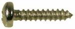 Boston TS-14-M screw, 2, 2x6, 5mm, 12pcs, dome head, tapping, for trussrod cover and tuners short, brass