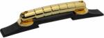 Gretsch 0062845000 bridge assembly, Rocking Bar, gold w/ ebony base