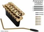 Wilkinson WV6S/G tremolo, pitch 10, 8mm, with screws, steel block, gold