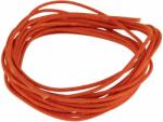 Boston PBW10/OR USA made (Gavitt) waxed cotton braided push back wire, orange, 10 feet