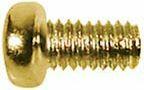 Boston SS-18-G switch bolt, 3, 0x 5mm, 12pcs, dome head, metric M3, gold