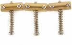 Fender 0058544049 bridge saddles American Vintage Tele, threaded, brass, set of 3