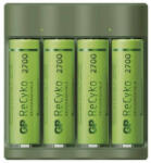 GP Batteries USB Everyday B421 Akkutöltő + 4×AA GP ReCyko 2700 - granddigital