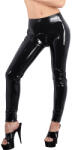 The Latex Collection Latex Leggings cipzárral