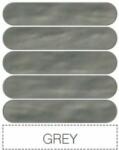 SPANYOL 5x25 Materika Grey szürke kerekitett oldalú csempe