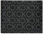 Calvin Klein Portofel Mare pentru Bărbați Calvin Klein Ck Must Mono Trifold 10Cc W/Coi K50K511677 Classic Mono Black 0GJ