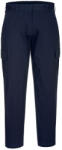 Portwest S233 Stretch Cargo női munkavédelmi nadrág navy színben (S233DNR36)