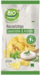 BIO PRIMO Bio chips - Tejföl és zöldfűszerek - 100 g