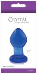 NS Novelties Dop Anal Crystal Small Blue NS Toys Albastru grosime 3.6 cm lungime 6.4 cm