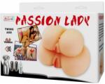 Voluptas Masturbator Voluptas Passion Lady Twins Ass culoarea Pielii lungime 13 cm forma anus - vagin cu telecomanda - cu vibratii