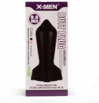 X-Men Dop Anal Huge Butt Plug 2 X-Men Negru grosime 8.3 cm lungime 24.3 cm cu ventuza