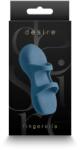 NS Novelties Degetar cu Vibratii NS Toys Desire Fingerella Teal Cu Vibratii si Baterie reincarcabila 8.2 cm Albastru - voluptas Vibrator