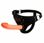 Voluptas Strap On unisex Dildo Inclus Voluptas Ultra Passionate Ham culoarea Pielii 19.8 cm