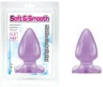 Voluptas Dop Anal Charmly Soft & Smooth Middle Size Butt Plug Voluptas Violet grosime 5.4 cm lungime 9 cm