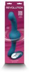 NS Novelties Vibrator NS Toys Revolution Tsunami Teal dublu - punctul G - telecomanda grosime 4 cm lungime 30.2 cm Vibrator