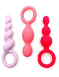 Satisfyer Set 3 Dopuri Anale Booty Call Colored
