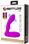 Pretty Love Stimulator Prostata Piper Pretty Love Violet grosime 2.8 cm lungime 11.7 cm vibratii