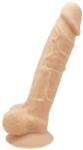 DreamToys Dildo cu testicule - si ventuza Real Love Dream Toys Real Love culoarea Pielii lungime 22.9 cm diametru 4.5 cm Dildo