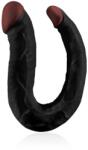 NMC Dildo dublu Nmc HOODLUM 1U SHAPED DONG Negru lungime 41 cm diametru 3.2 - 4.6 cm Dildo