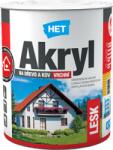 HET Akryl Lesk Vizes Zománc Fehér 1000 0, 7 kg (223040008)