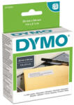 DYMO Etikett Dymo LW nyomtatóhoz 25x54mm, 500 db etikett/doboz, Original, fehér (S0722520) - bestoffice