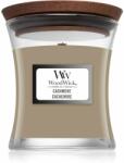 WoodWick Cashmere lumânare parfumată cu fitil din lemn 85 g