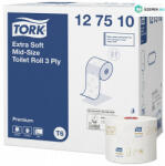 Tork toalettpapír T6 kompakt Advanced T6, 3r. , extra fehér, 70m/tek, 27tek/karton (HT127510)