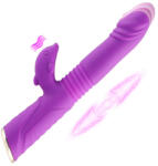 HISMITH HSG008 Ricky Telescopic Rabbit Vibrator Purple