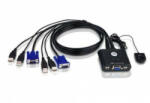 ATEN kvm switch vga 2port (CS22U)