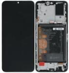  0235ACBE Gyári Honor X7 LCD kijelző érintővel, Fekete kerettel előlap, akkumlátorral (0235ACBE)