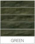 SPANYOL 5x25 Materika Green zöld színű csempe