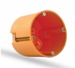 STILO Gipszkarton doboz 1-es, d68mm, 61mm mély, narancssárga STI1013 Stilo (STI1013)