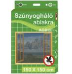  Szúnyogháló Ablakra 150X150 cm 150 X 150 Cm-Es Fekete Színű Háló Tépõzáras Rögzítéssel Szúnyogok És Bogarak Ellen - Fs05 -