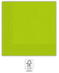 Procos Unicolour Light Green, Zöld szalvéta 20 db-os 33x33 cm FSC PNN94796