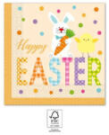 Procos Easter Animals, Húsvét szalvéta 20 db-os, 33x33 cm FSC PNN94871