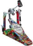 Tama 50th Limited Iron Cobra Power Glide Szimpla Pedal - Marble Psychedelic Rainbow Finish HP900PMPR
