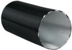 Dalap ALUDAP D conductă flexibilă neagră rotundă până la 200°C, Ø 125 mm, lungime 3000 mm (ALUDAP D 125/3)