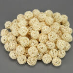  Vessző gömb krém 3cm 100db/csomag - OKOSÁR!