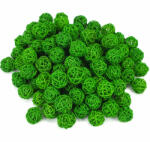  Vessző gömb zöld 3cm 100db/csomag - OKOSÁR!