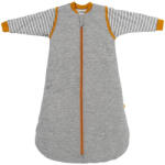 Slumbersac Sac de dormit cu maneca lunga detasabila Gray Mottled Stripes 90 cm 2.5 Tog - Slumbersac (CJ992-25LS)