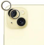 Epico alumínium védőüveg iPhone 15/15 Plus készülékhez 81112152400001 - sárga (81112152400001)