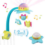 Smoby Carusel muzical Smoby Cotoons Star 2 in 1 (S7600110116) - babyclub