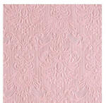 Ambiente AMB. 12511109 Elegance pastel rose dombornyomott papírszalvéta 25x25cm, 15db-os (871215914o934)