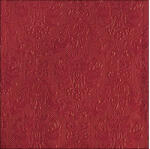 Ambiente AMB. 14017577 Elegance dark red dombornyomott papírszalvéta 40x40cm, 15db-os (871215919559o)