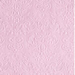 Ambiente AMB. 12504928 Elegance pink dombornyomott papírszalvéta 25x25cm, 15db-os (8712159o92523)