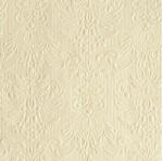 Ambiente AMB. 12504926 Elegance cream dombornyomott papírszalvéta 25x25cm, 15db-os (8712159o89714)