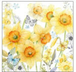 Ambiente AMB. 12512690 Classic Daffodils papírszalvéta 25x25cm, 20db-os (87121591513o5)