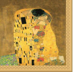 Easy Life R2S. 414KLI1 Papírszalvéta 33x33cm, 20db-os, Klimt: The Kiss (8oo154415828o)