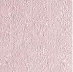 Ambiente AMB. 12505517 Elegance Pearl Pink dombornyomott papírszalvéta 25x25cm, 15db-os (87121591o7937)